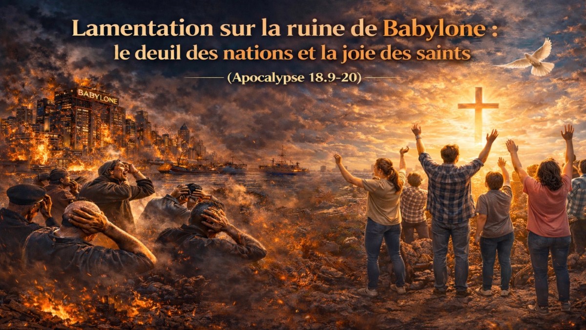 Lamentation sur la ruine de Babylone : le deuil des nations et la joie des saints (Apocalypse&nbsp;18.9-20)