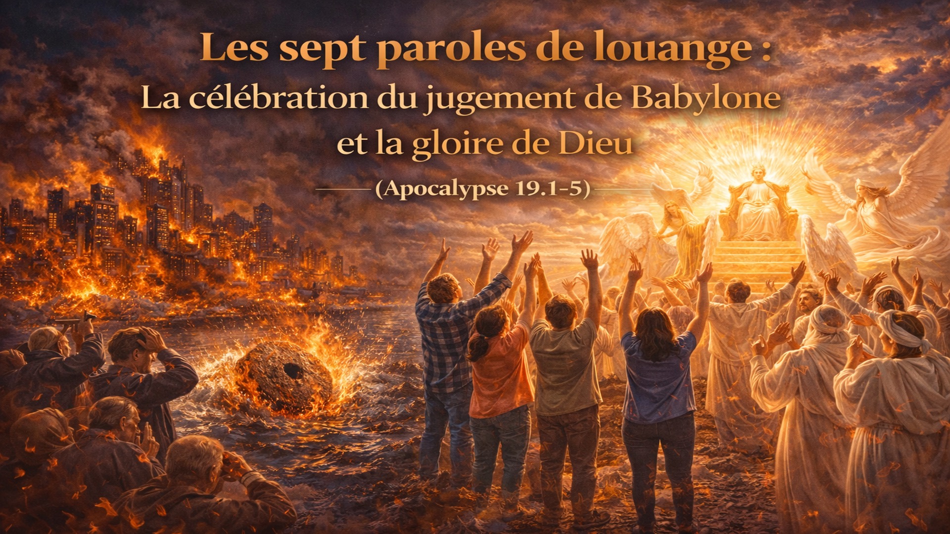 Les sept paroles de louange : La célébration du jugement de Babylone et ...